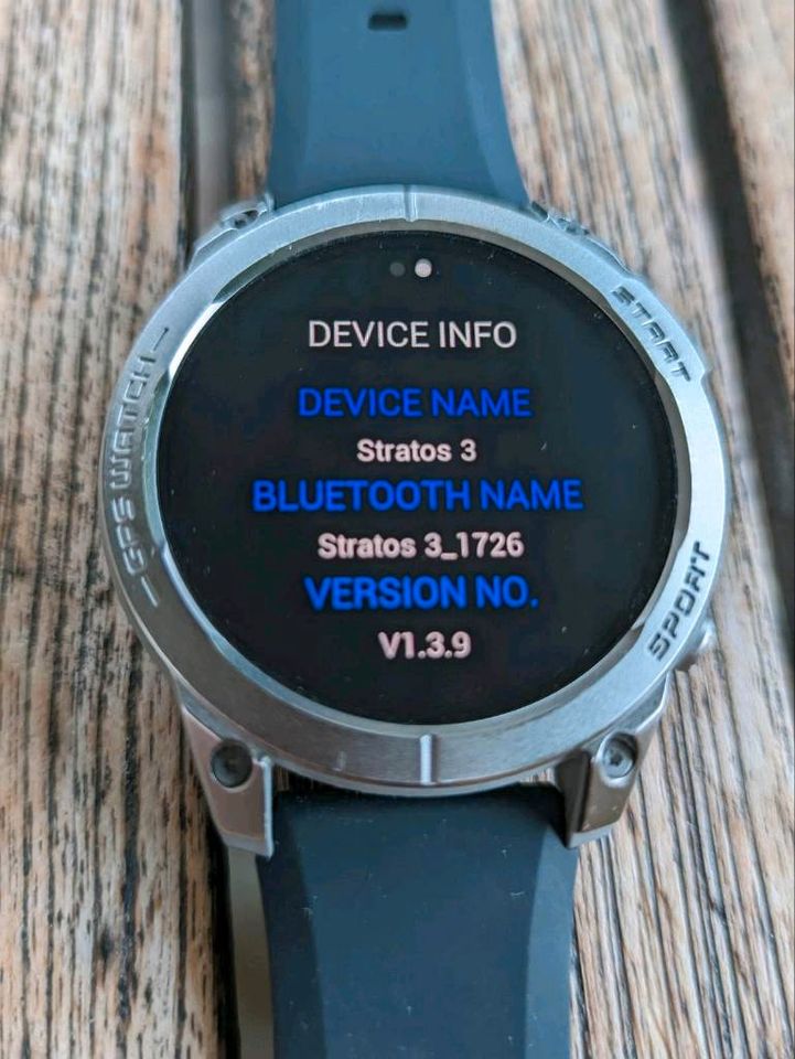 Smartwatch Zeblaze Stratos 3 mit GPS und Anruffunktion in Waldenbuch