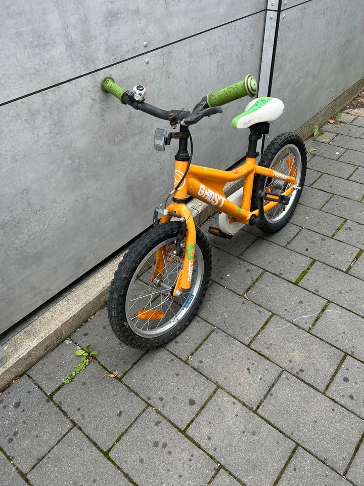 Kinderfahrrad Ghost PowerKid 16 Zoll orange in Schwäbisch Gmünd