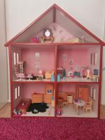 Sehr großes Barbiehaus (selbstgebaut Holz) Barbie mit Möbel Bayern - Heretsried Vorschau