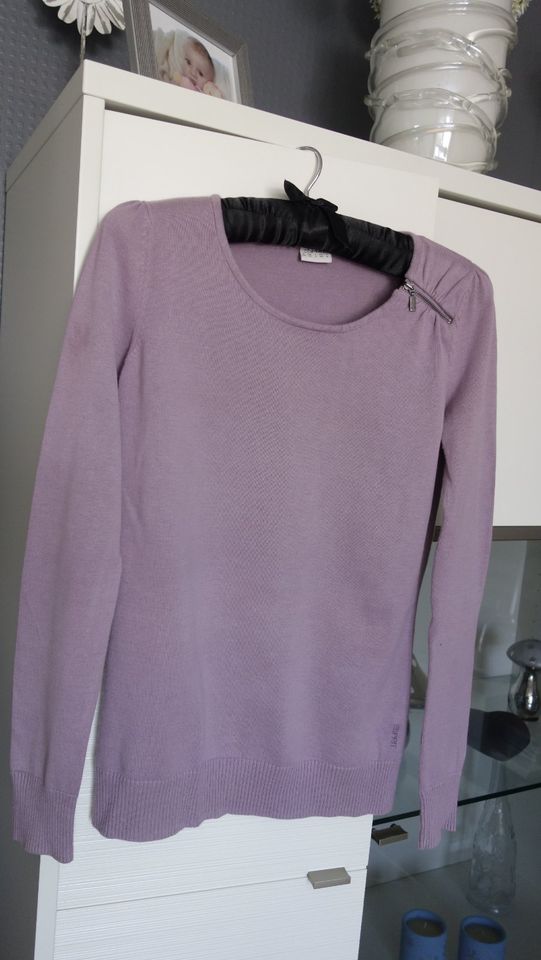 ESPRIT Damen Pullover Gr. xs 34 in flieder *wie NEU* in Döhlau