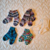Handmade gestrickte Socken Wolle Größe 18 bis 22 Berlin - Mitte Vorschau