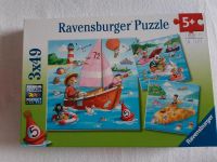 Ravensburger Puzzle Premium 3x 49 Teile 5+ Meer Segelboot Tiere Hamburg-Nord - Hamburg Barmbek Vorschau