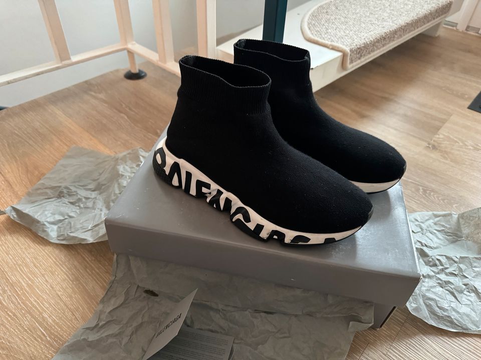 Balenciaga Speed Trainer Graffiti Gr.37 in Soltau