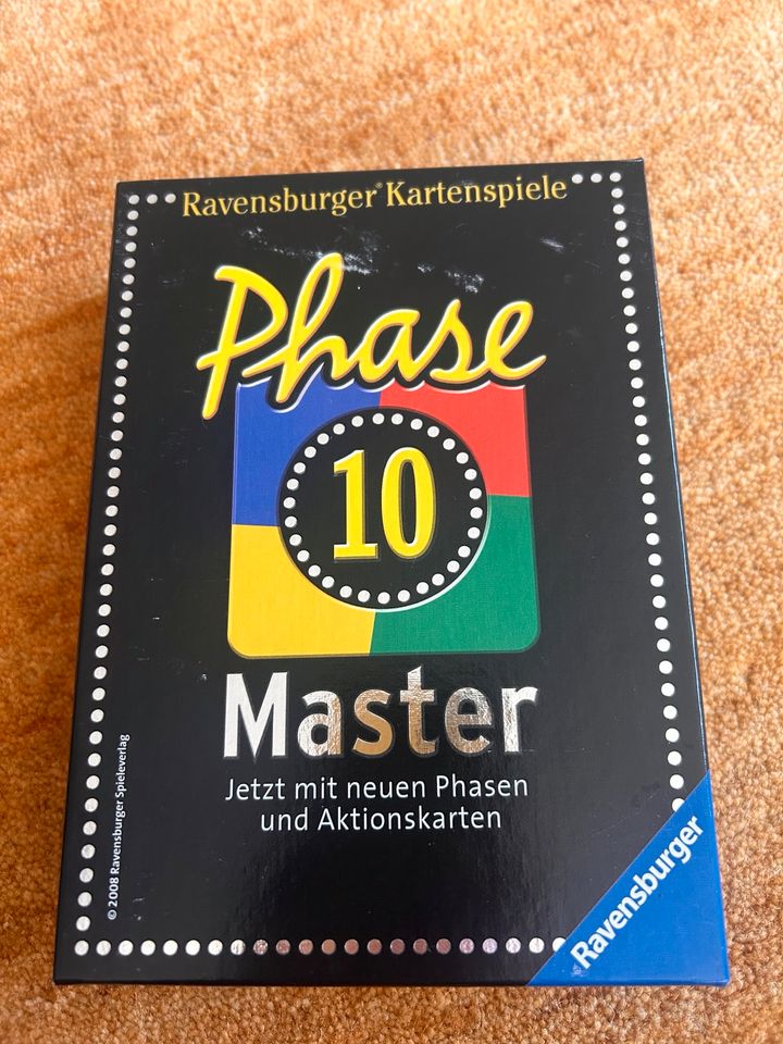Phase10 Master, Ravensburger, altes Layout, 2008 in Kiel