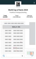 8 Tickets an einem eigenen Tisch für den World Cup of Darts 2024 Hessen - Willingen (Upland) Vorschau