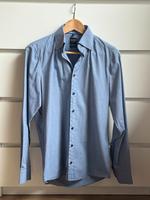 Olymp blau kariertes Hemd body fit Level 5 Gr. 15“/38 Niedersachsen - Müden Vorschau