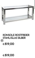 Konsole konsolentisch Sideboard Glastisch 140 cm westwing Home Bayern - Augsburg Vorschau