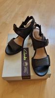 Clarks Elegante Dame - Leder Sandaletten Bayern - Hammelburg Vorschau