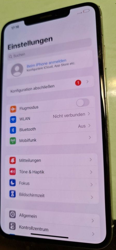 Apple iPhone XS Max 256GB,Top Zustand,Displayfehler,keine Sperre in Gummersbach