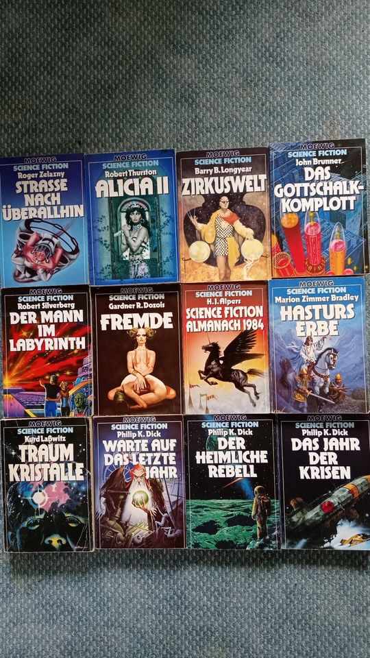12 Science Fiction BücherSF in Braunschweig