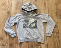 Hoody Gr. 152 Pulli mit Kapuze grau Bündchen am Ärmel leicht *top Leipzig - Großzschocher Vorschau