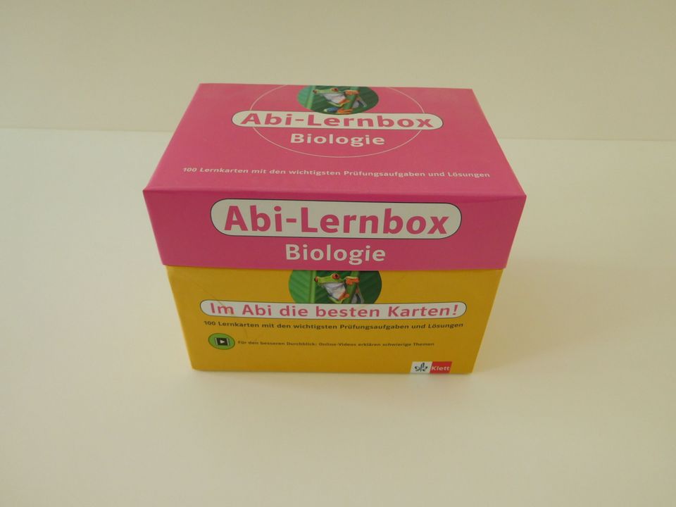 Klett Abi Lernbox Biologie, sehr guter Zustand in Wülfrath