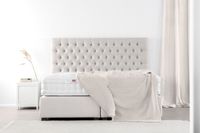 HARMONY/Boxspringbett/180x200cm/Chesterfield/Samt/Biscuit Nordrhein-Westfalen - Detmold Vorschau