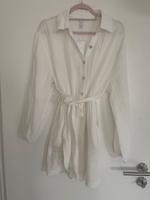 Musselin jumpsuit 36 s Weiss Overall hosenkleid neu amisu H&M zar Walle - Utbremen Vorschau