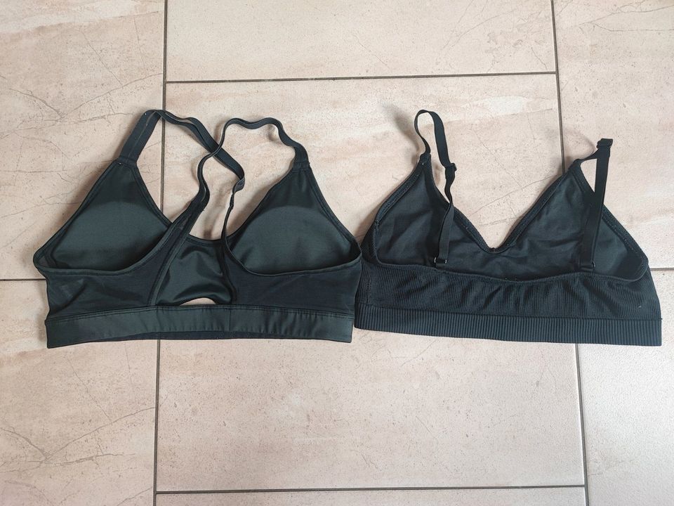 Brooks (1x) 2 Sportbustier, Bustier, Sport BH, BH, Gr. M in Berlin