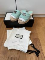 Gucci Latschen Espandrilles Pastell Mint Berlin - Steglitz Vorschau