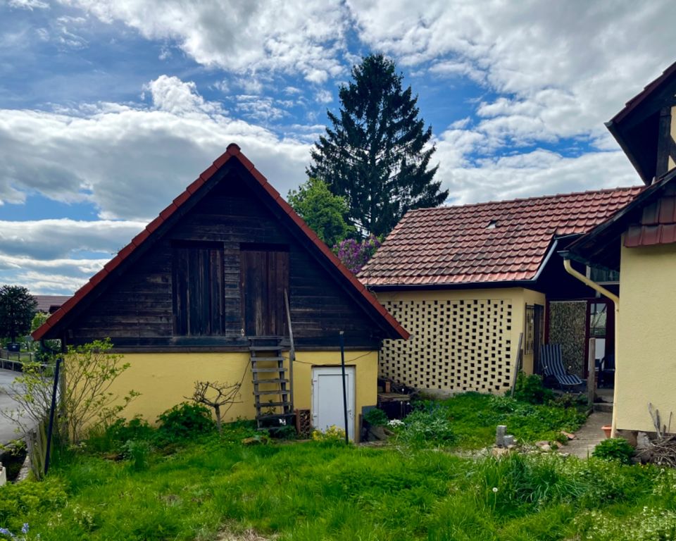 Gewerbehalle / Tischlerei mit separaten Wohnhaus in Friedland