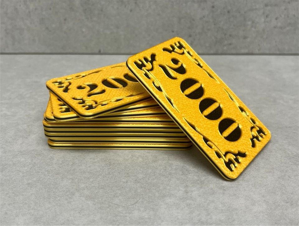 Pokerplaques / Pokerchips in verschiedenen 3D-Designs und Farben. in Burglauer
