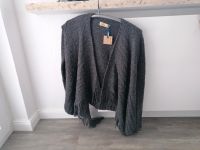 Hollister Strickjacke Fransen xs 34 grau Niedersachsen - Rodenberg Vorschau