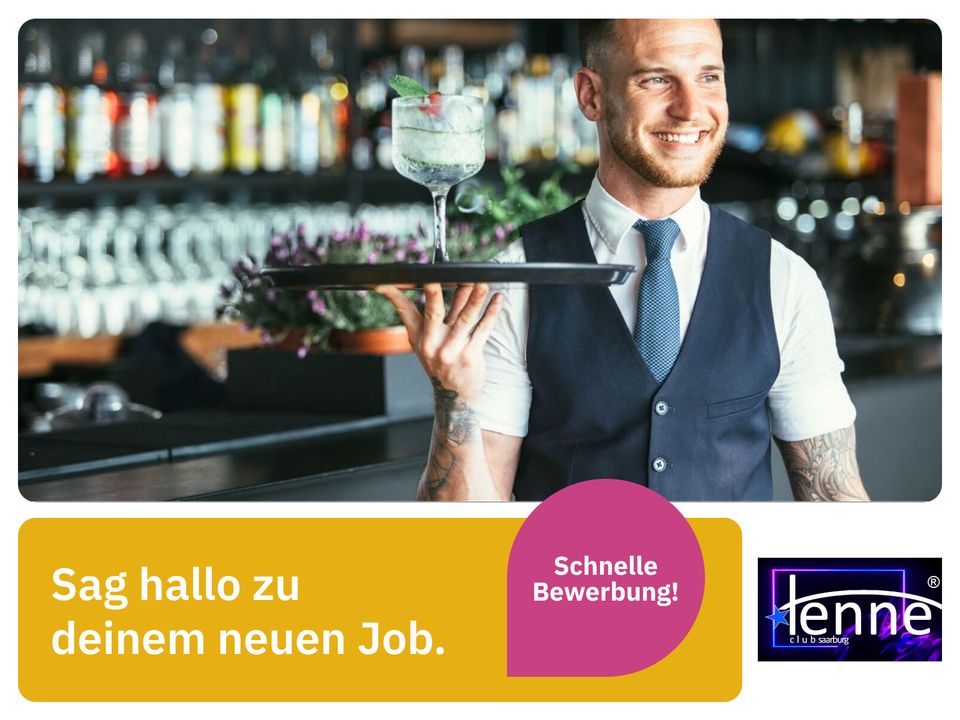 Kellner / Barkeeper / Runner (m/w/d) (Tenne | Der Club in Saarburg) *13 - 15 EUR/Stunde* Minijob, Aushilfe, Teilzeit, Nebenjob in Saarburg Servicekraft Kundenservice Kundenbetreuer Servicekräfte in Saarburg