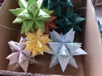 Weihnachten Sterne Origami Mecklenburg-Vorpommern - Parchtitz Vorschau