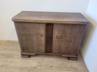 #A Geschirrschrank Kommode Sideboard Antik dunkel  Holz Küche Sachsen - Burgstädt Vorschau