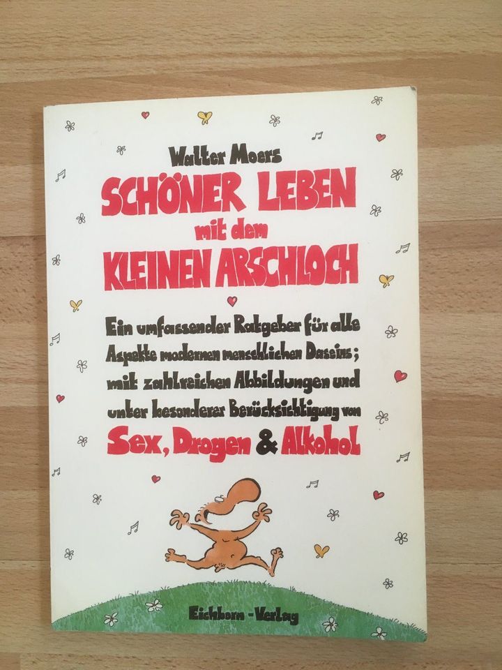 Sieben verschiedene  Bücher von Walter Moers in Aschaffenburg