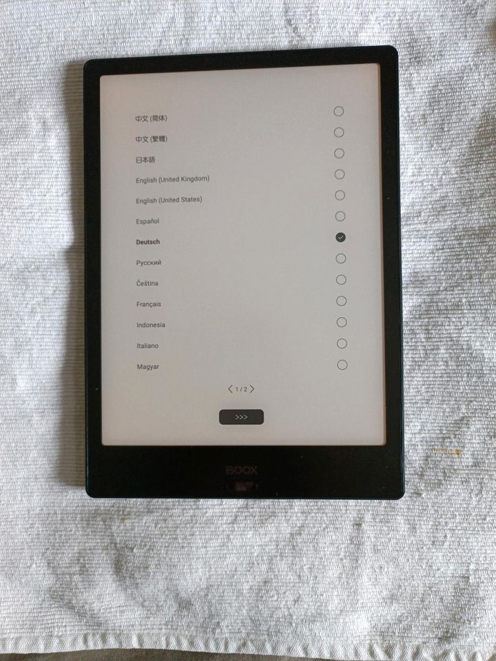 Boox Note 2 10,3" E Ink Tablet in Rietberg