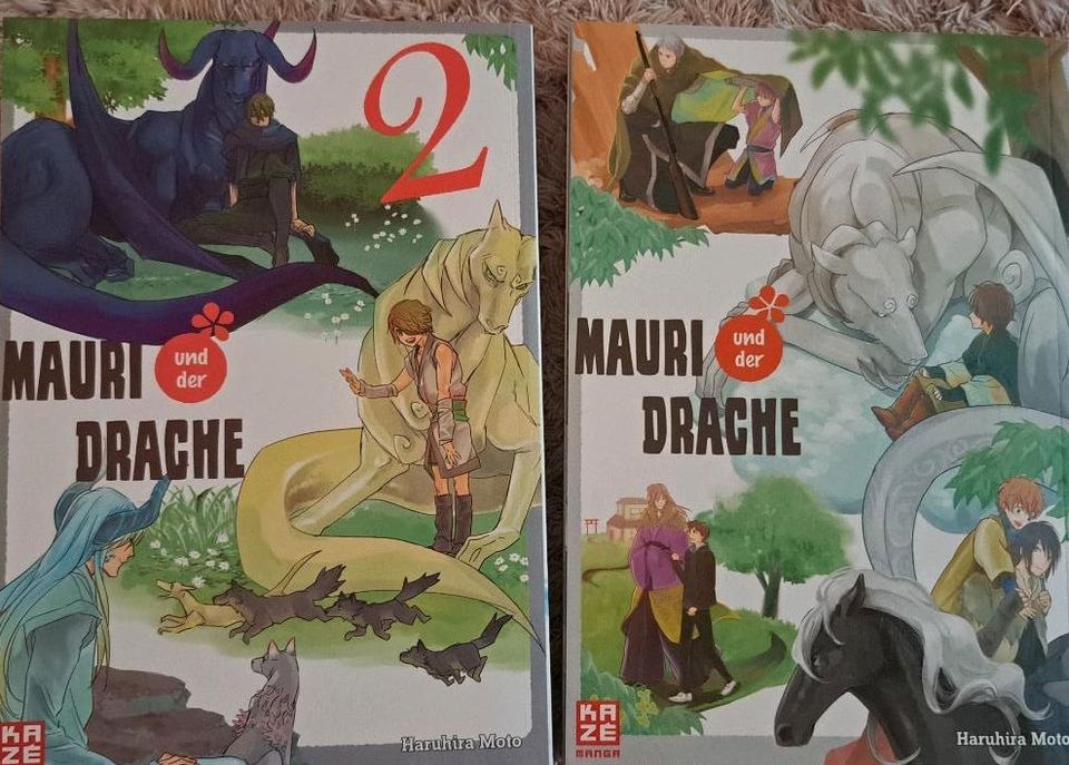 Mauri Und Der Drache Band 1 & 2 Manga in Köfering