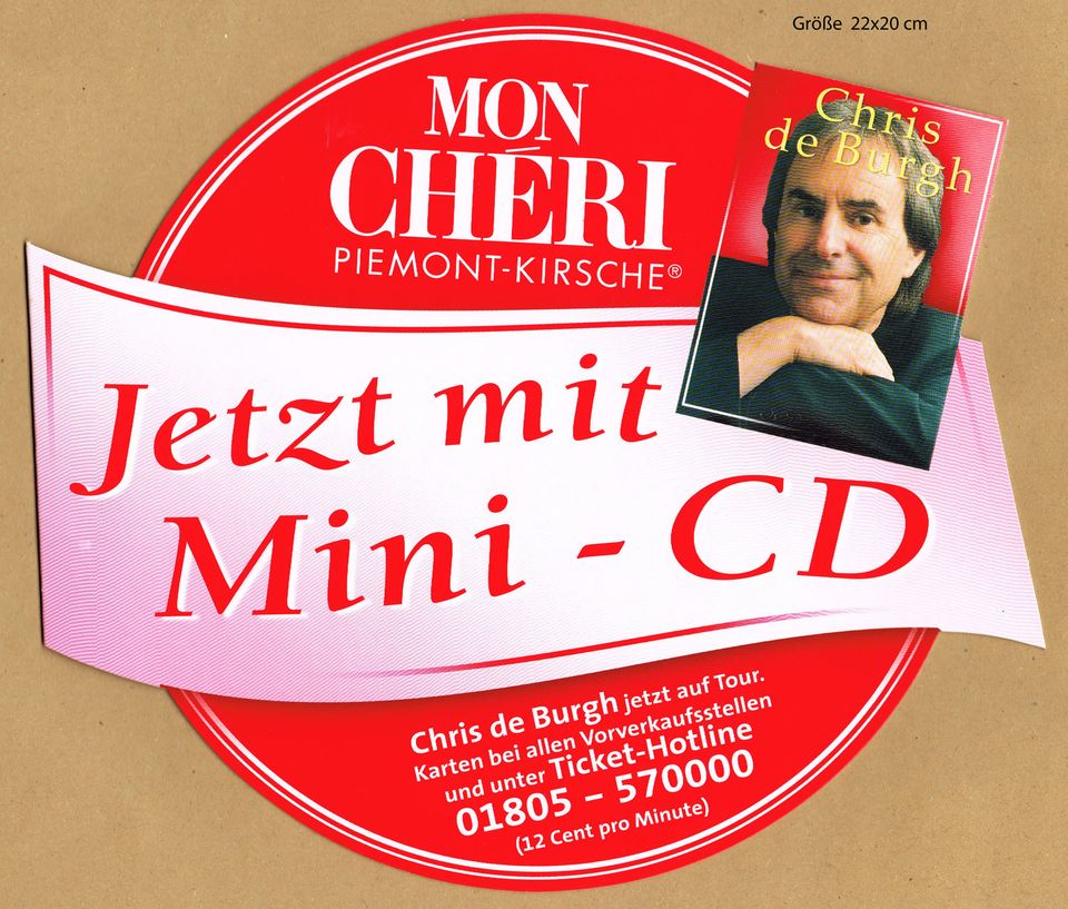 19 verschiedene Palettenanhänger von Ferrero „Mon Cheri", siehe B in Sömmerda