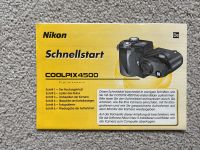 Schnellstart Anleitung für Digitalkamera Nikon Coolpix 4500 Schleswig-Holstein - Lübeck Vorschau