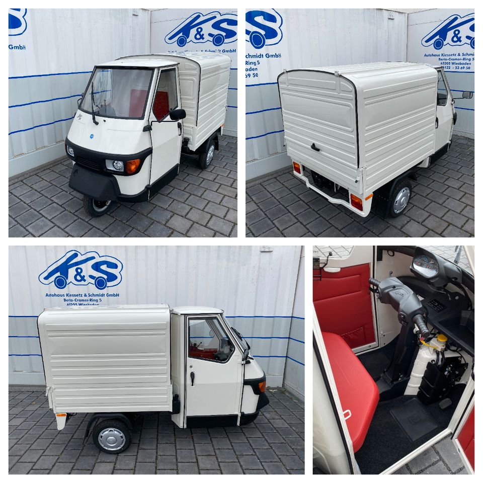 Piaggio APE 50 Kasten - Neuwagen!  - Sofort - Drosselbar 25 km/h! in Wiesbaden