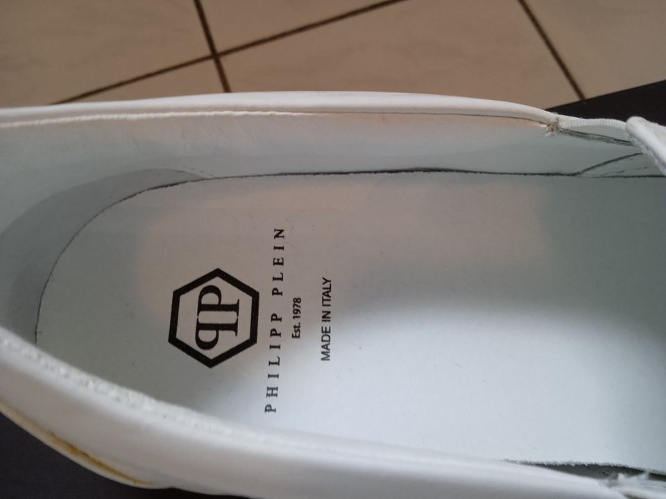 PHILIPP PLEIN Slip On echt Leder TM original 41 Neu mit Karton ! in Duisburg