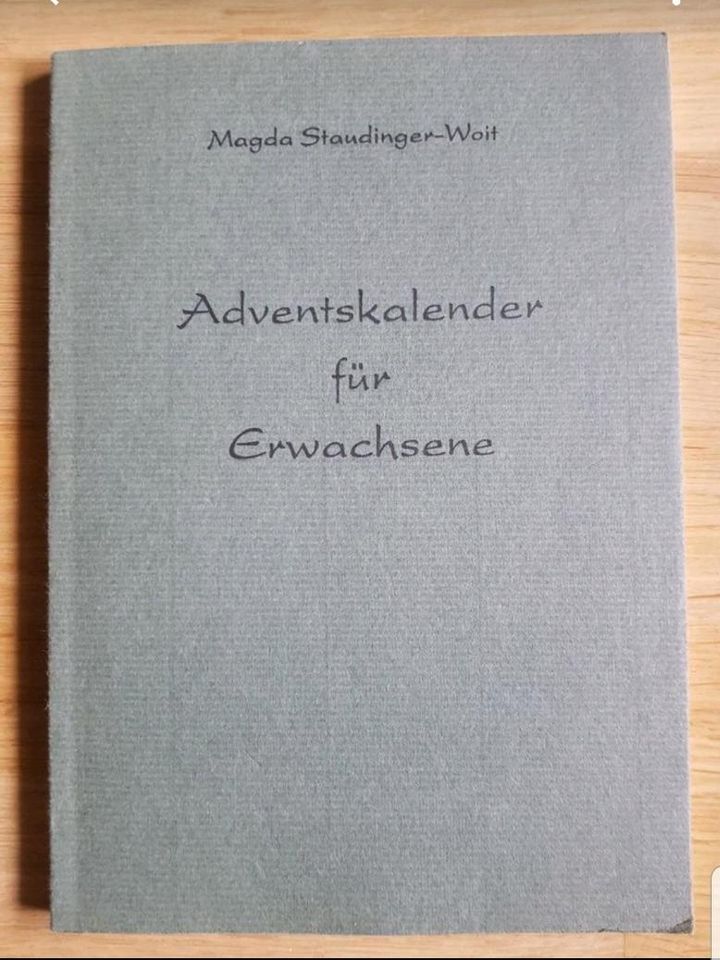 NEU Buch Adventskalender für Erwachsene 1948 Staudinger-Woit in Wiesbaden