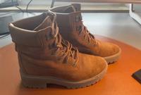 Braune Carnaby Boots von Timberland Bayern - Großeibstadt Vorschau