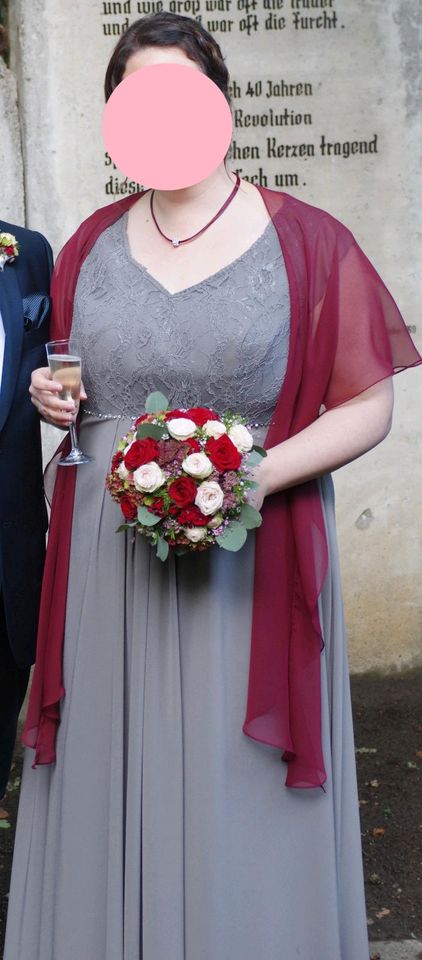 Brautkleid Hochzeitskleid Standesamt Abendkleid XXL in Wolbeck