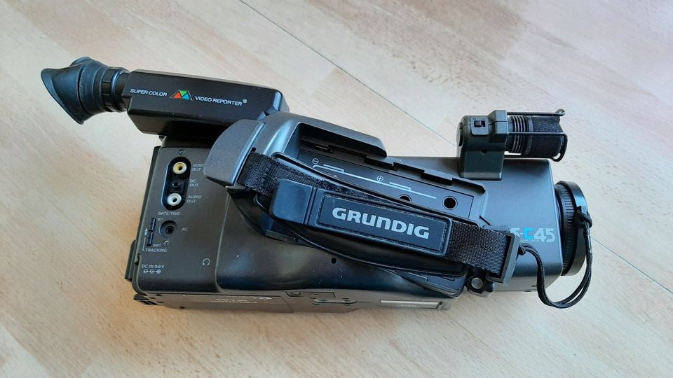 Grundig VS-C45 KONVOLUT  Camera Recorder Videokamera in Magdeburg