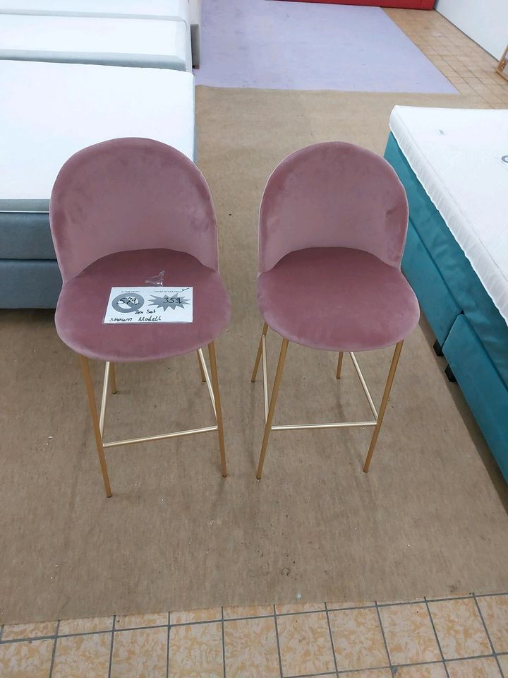Stuhl Stühle Barhocker Küchenstühle 2er-Set Möbel UVP 579€ in Herbstein