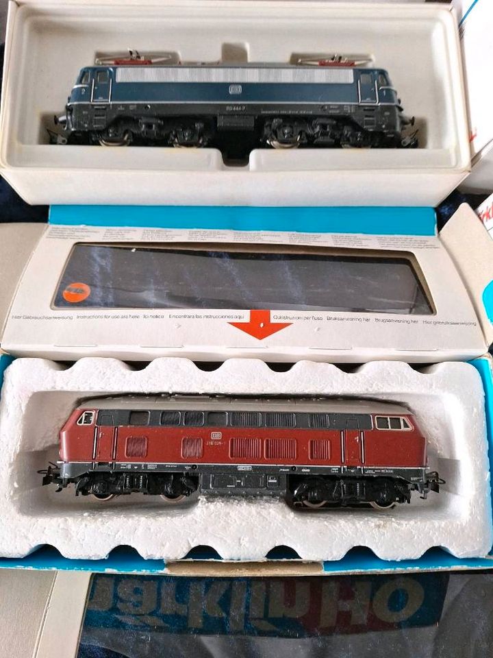 Märklin H0 18 Stück Lokomotiven Sammlung Auflösung  OVP Modellbah in Mölln