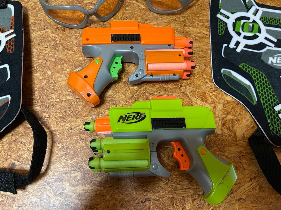 Nerf DartTag Strikefire Set komplettes Set - Guter Zustand in Dürrwangen