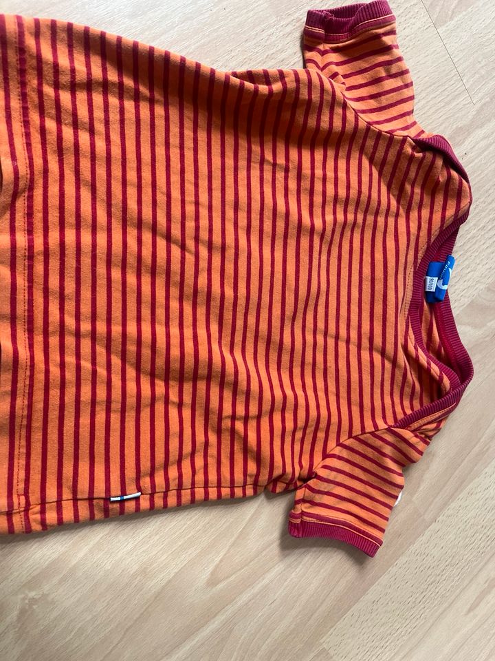 Finkid T-shirt Gr 90/100 orange rot gestreift in Potsdam