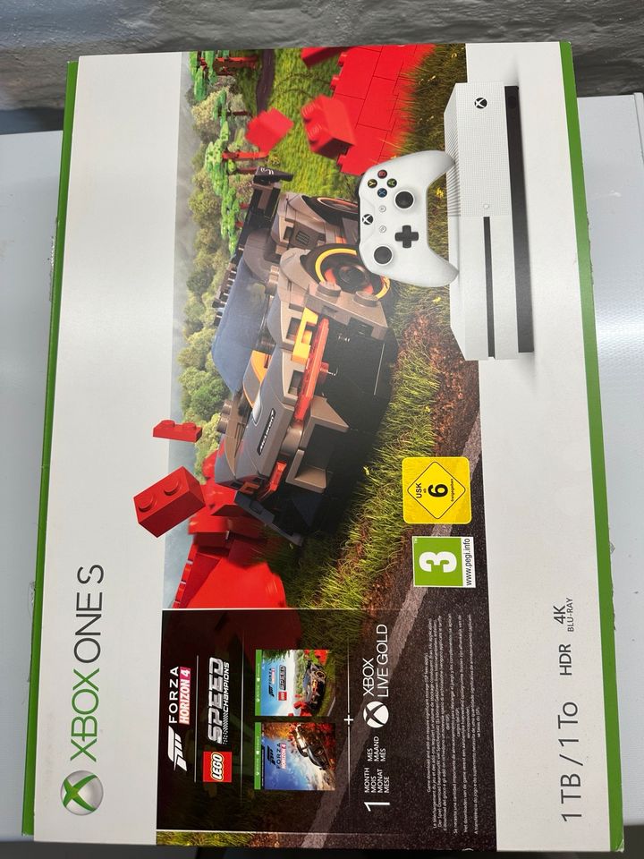 Microsoft Xbox One S 1000 GB [inkl. Wireless Controller] weiß in Bottrop