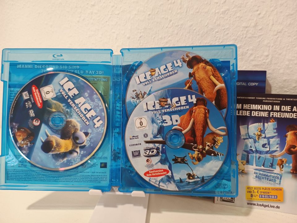 Ice Age 4 | 3D BlueRay | +BlueRay, DVD und Digital Copy in Marl