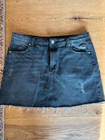 Jeansrock schwarz grau Gr. M Review Bayern - Regensburg Vorschau