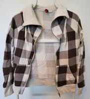 H&M Damen Sweatjacke Gr.36 kariert Sweatshirtjacke Jacke Oberteil Niedersachsen - Ebstorf Vorschau
