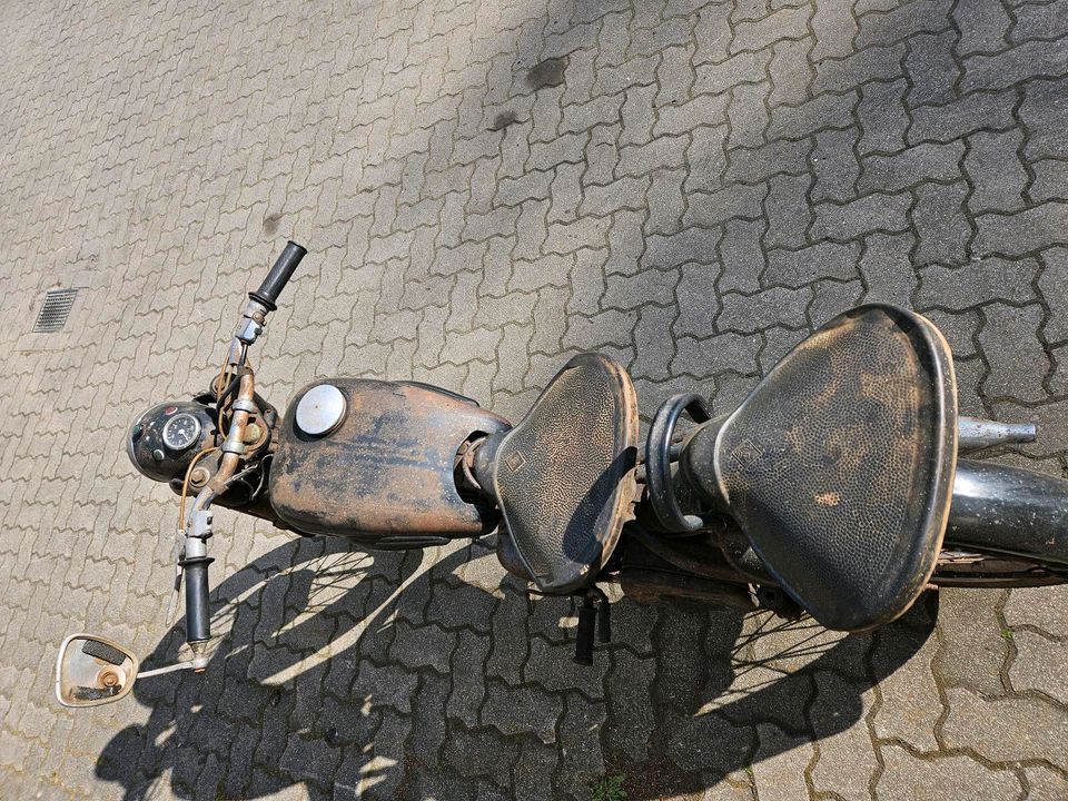 MZ 125 - 3 Motorrad Oldtimer in Heeslingen