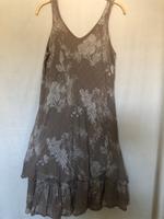 Sommer-Kleid, braun-weiß - Gr. 38 - Sehr leicht Bayern - Rödental Vorschau