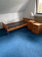 Einzel Bett mit Schrank und Kommode und Nachttisch Niedersachsen - Grasberg Vorschau