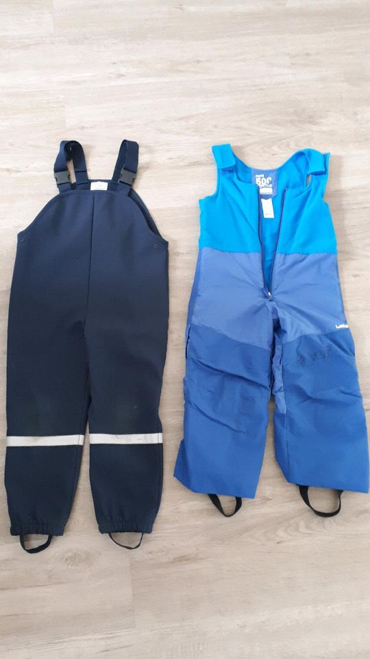 Matchhose 110  schneehose 104 blau jungen in Schlitz