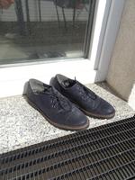 Schnürschuhe blau metallic Glitzer von Tamaris 39 Dresden - Briesnitz Vorschau